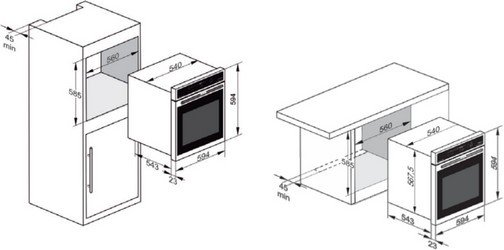 Правила встраивания духового шкафа
