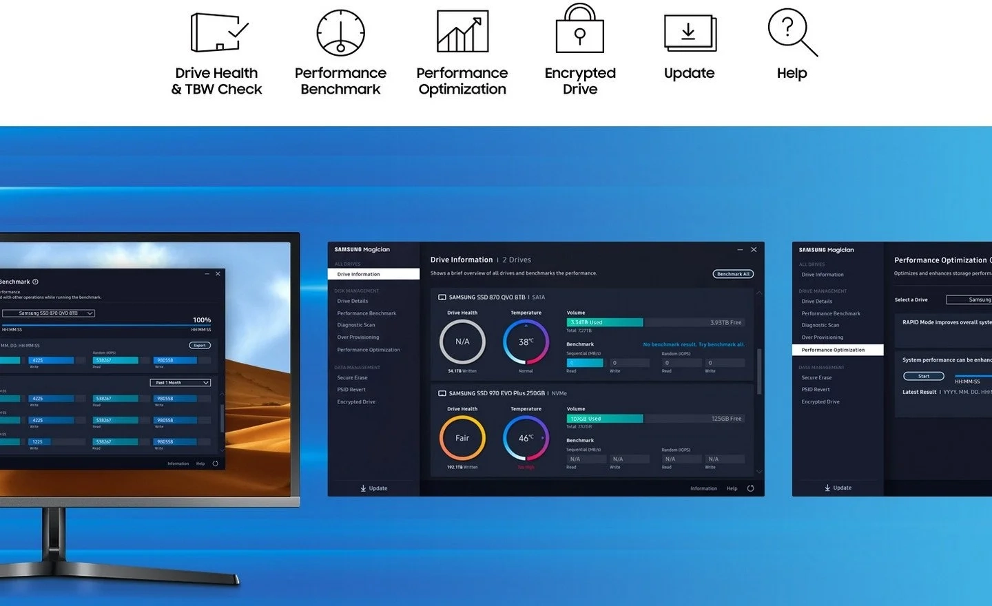 Samsung 870QVO 8TB ③ SSD диск Samsung 870 QVO 8TB 2.5