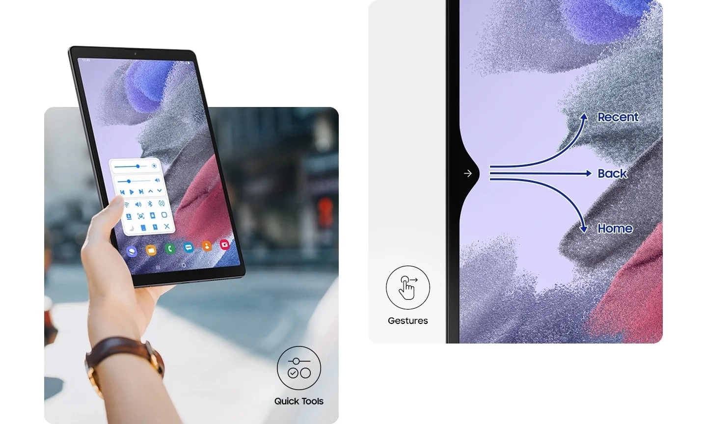 Планшет Samsung Galaxy Tab A7 Lite Wi-Fi 3/32Gb SM-T220 Gray