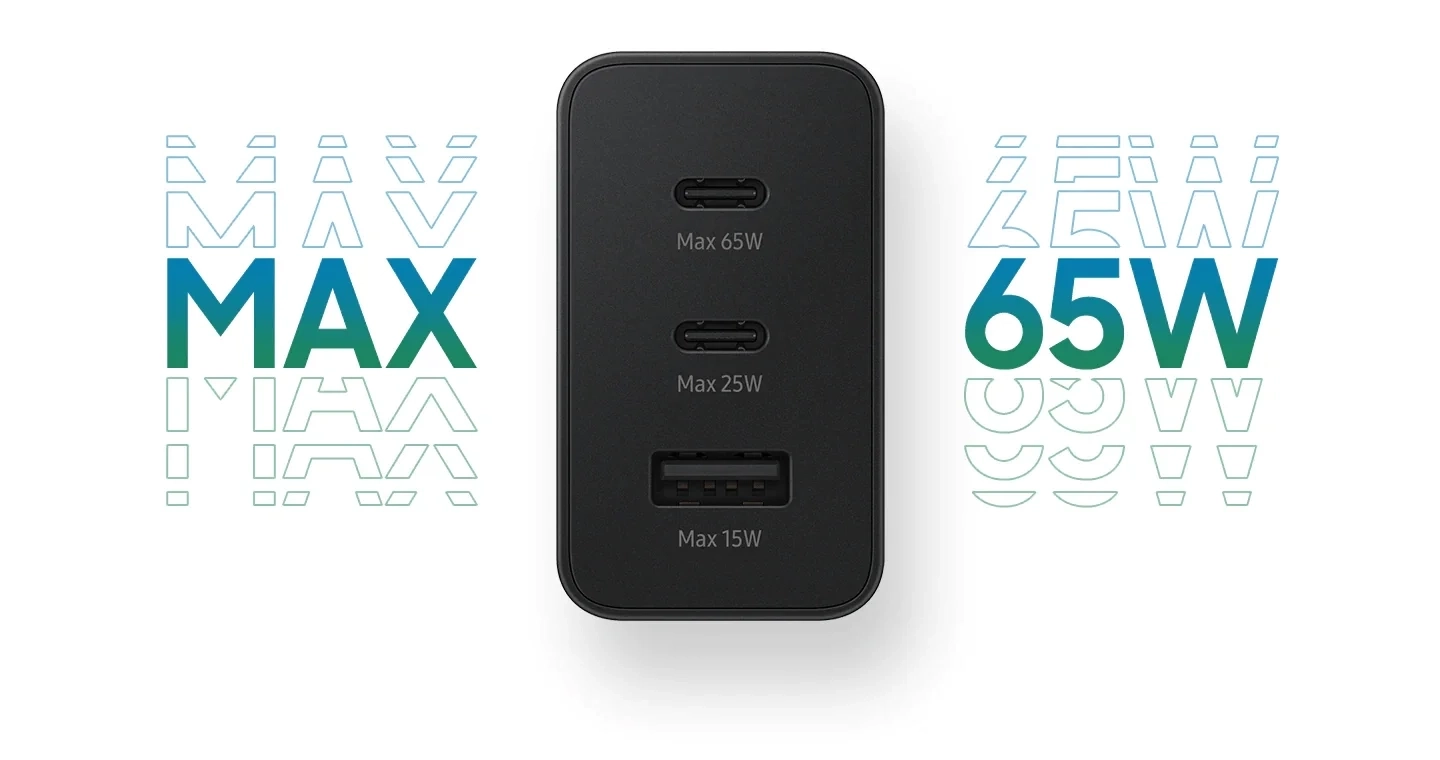 Мережевий З/П 65W Power Adapter Trio (w/o Cable) Black (EP