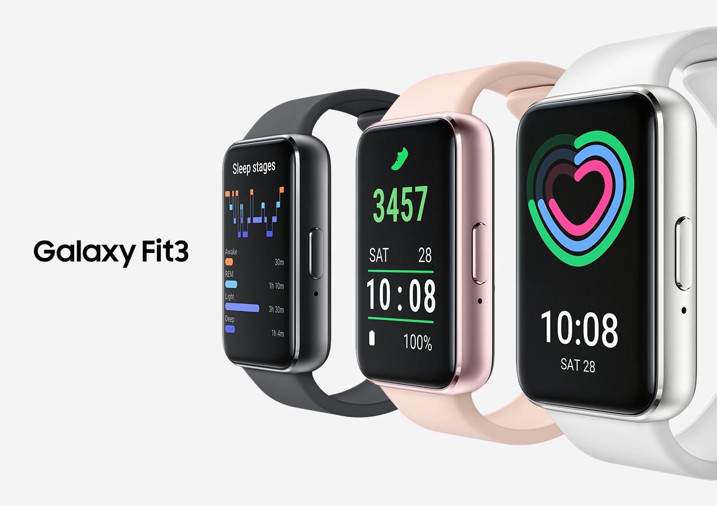 Обзор Samsung Galaxy Fit 3: характеристики и функции нового фитнес-браслета  | Блог интернет-магазина Samsung Experience Store