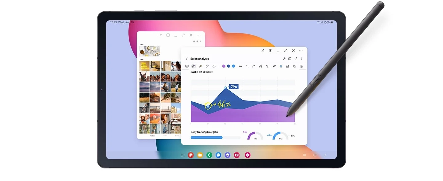 Планшет Samsung Galaxy Tab S6 Lite WiFi 4/64Gb SM-P620 Gray