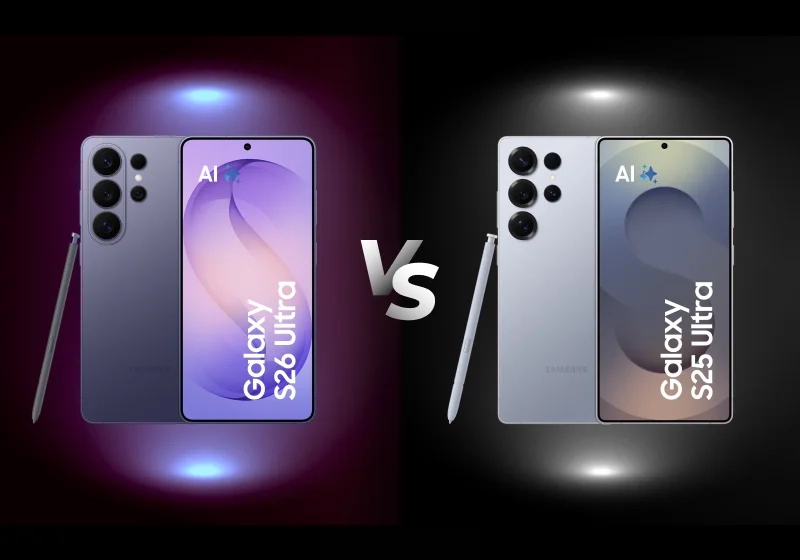 Порівняння Samsung Galaxy S26 Ultra і Galaxy S25 Ultra – ключові відмінності та порівняння поколінь - samsungshop.com.ua