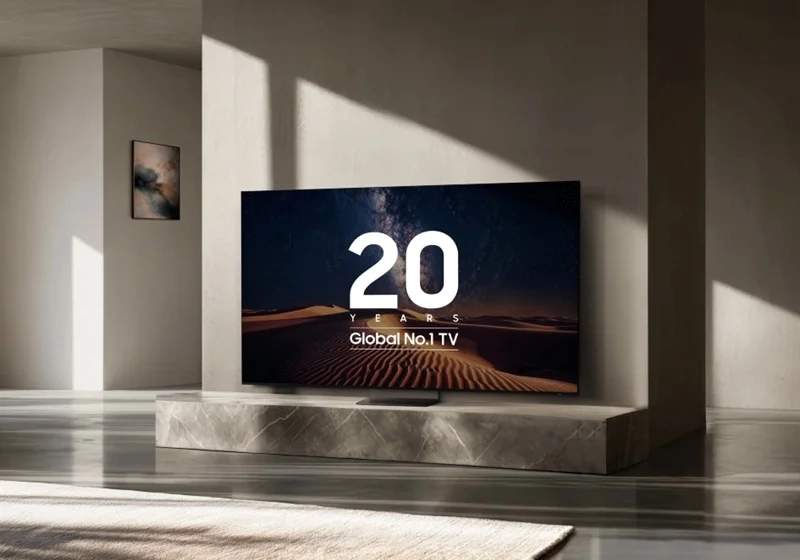 Samsung Electronics вже 20 років поспіль залишається світовим брендом № 1 на ринку телевізорів - samsungshop.com.ua