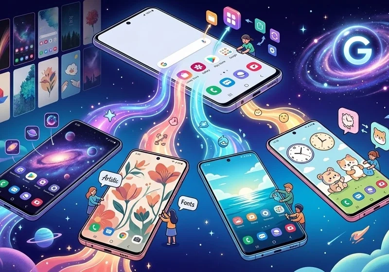 Що таке Galaxy Themes на Samsung і як користуватися темами на телефоні? - samsungshop.com.ua