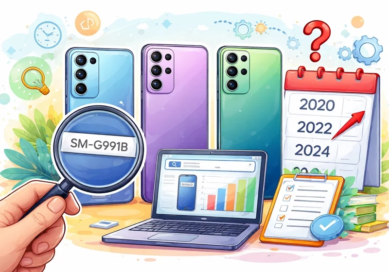 Як дізнатися рік випуску телефона за IMEI, моделлю та серійним номером? - samsungshop.com.ua
