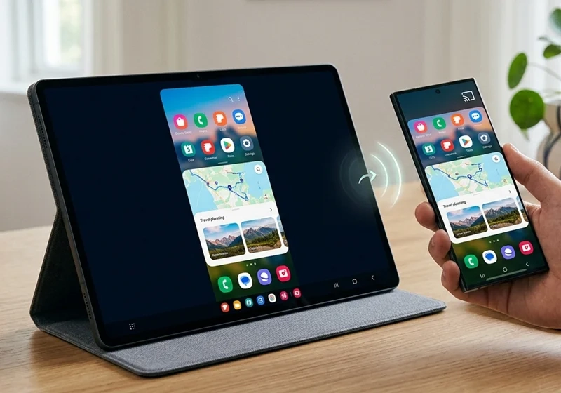 Як швидко транслювати екран телефона на планшет - samsungshop.com.ua