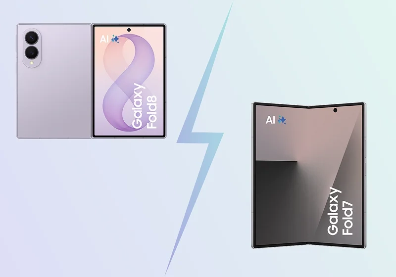 Samsung Galaxy Fold 8 vs. Galaxy Fold 7 - сравнение моделей - samsungshop.com.ua