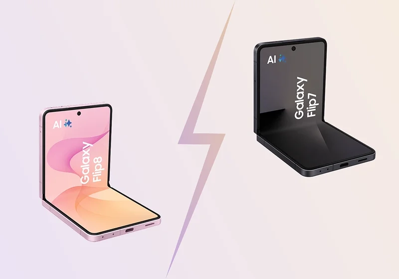 Samsung Galaxy Flip 8 vs. Galaxy Flip 7 - главные отличия - samsungshop.com.ua