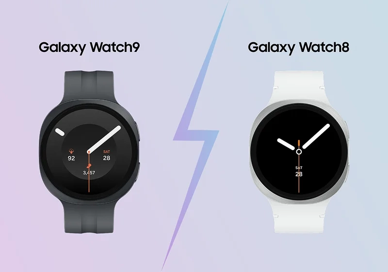 Samsung Galaxy Watch 9 vs Galaxy Watch 8: сравнение моделей смарт-часов - samsungshop.com.ua