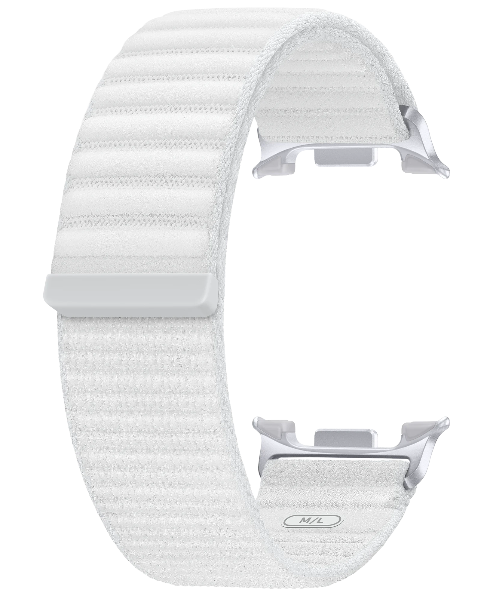 Ремінець до Samsung Galaxy Watch 8 Fabric Band (M/L) White (ET-SVL33LWEGEU) Samsung - Фото 1