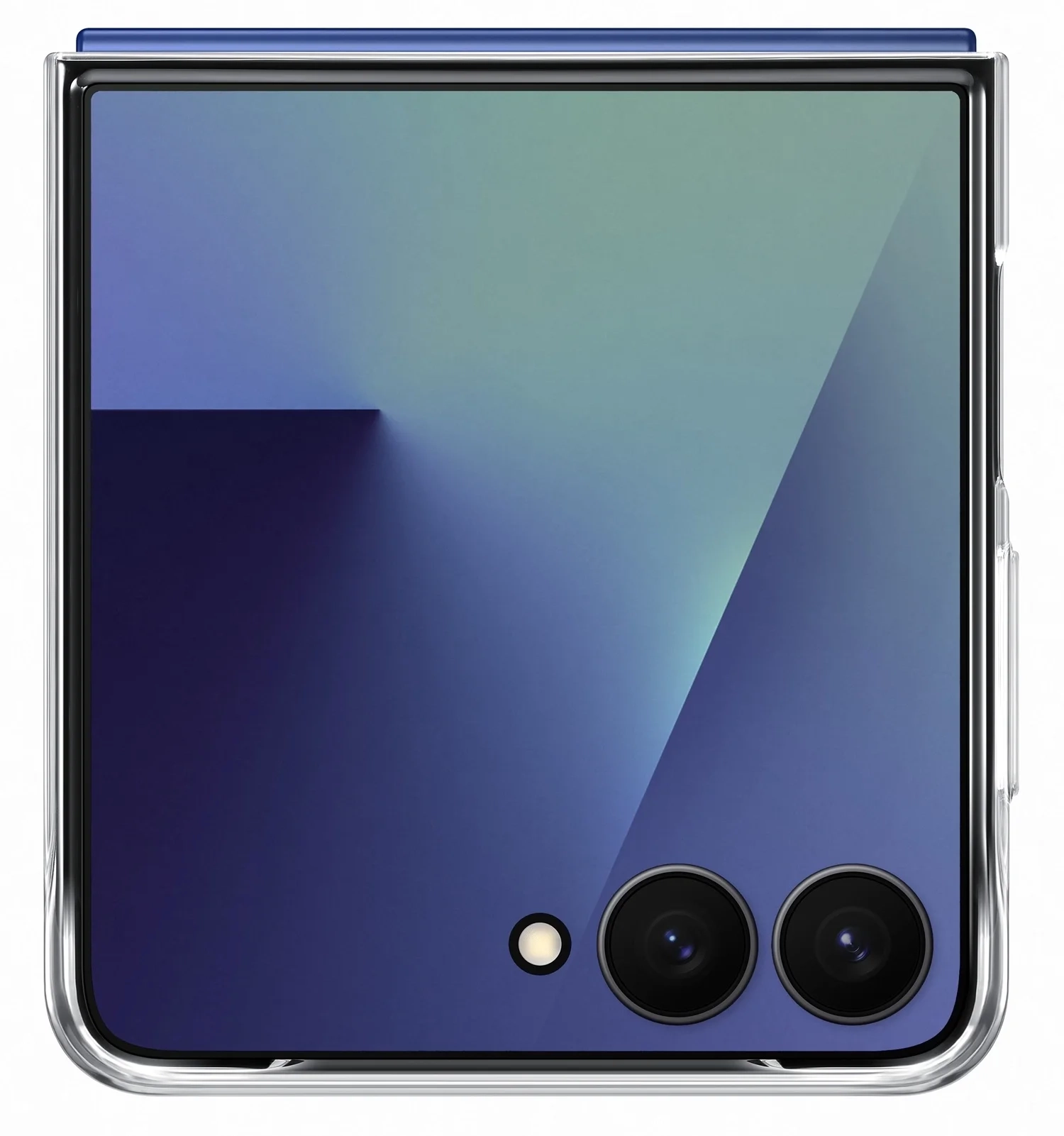 Чохол для Samsung Flip 7 (F766) Clear Case Transparency (EF-AF766CTEGUA) Samsung - Фото 1