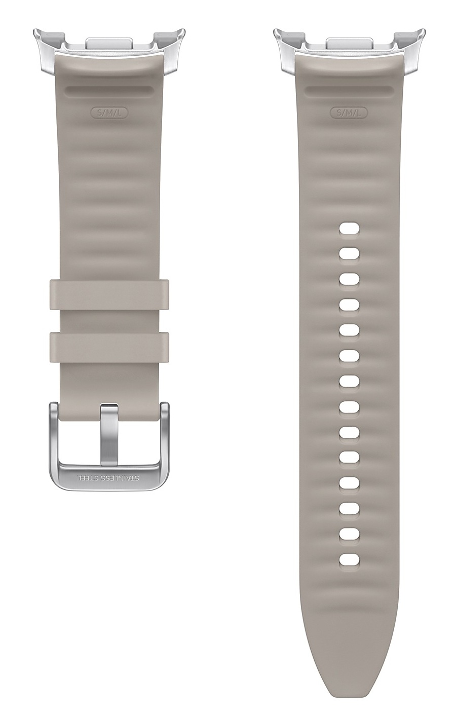 Ремешок для Samsung Galaxy Watch 8 Classic Hybrid Band (S/M/L) Taupe (ET-SLL50LJEGEU) Samsung - Фото 1