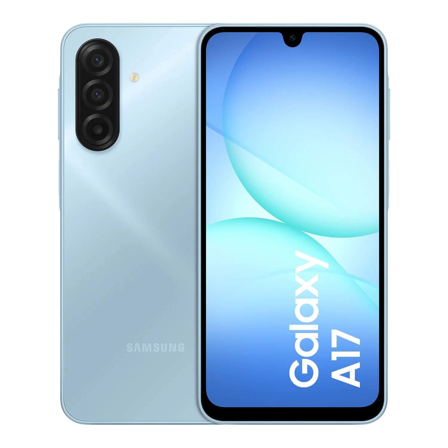 Смартфон Samsung Galaxy A17 LTE SM-A175 256GB Light Blue - Фото 1