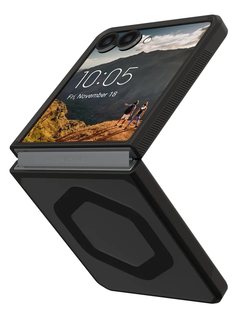 Чохол для Samsung Flip 7 (F766) Mouve with Magnet Ash UAG - Фото 1