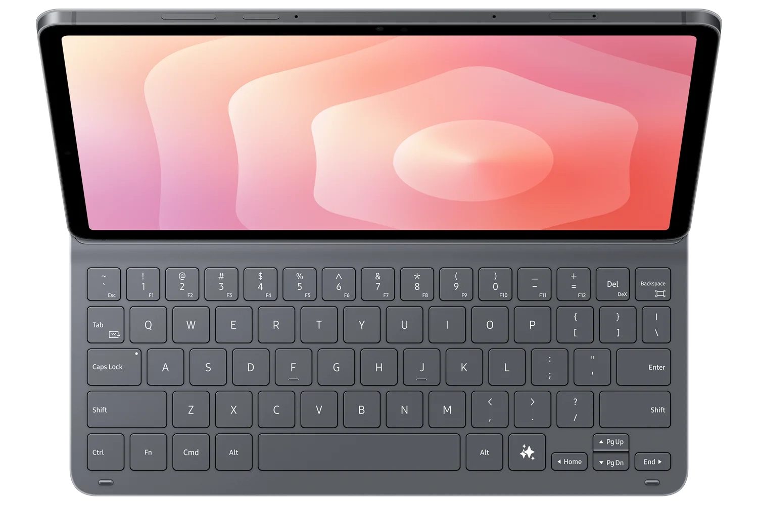 Чехол для Samsung Tab S11 Book Cover Keyboard Slim (EF-DX730BBEGUA