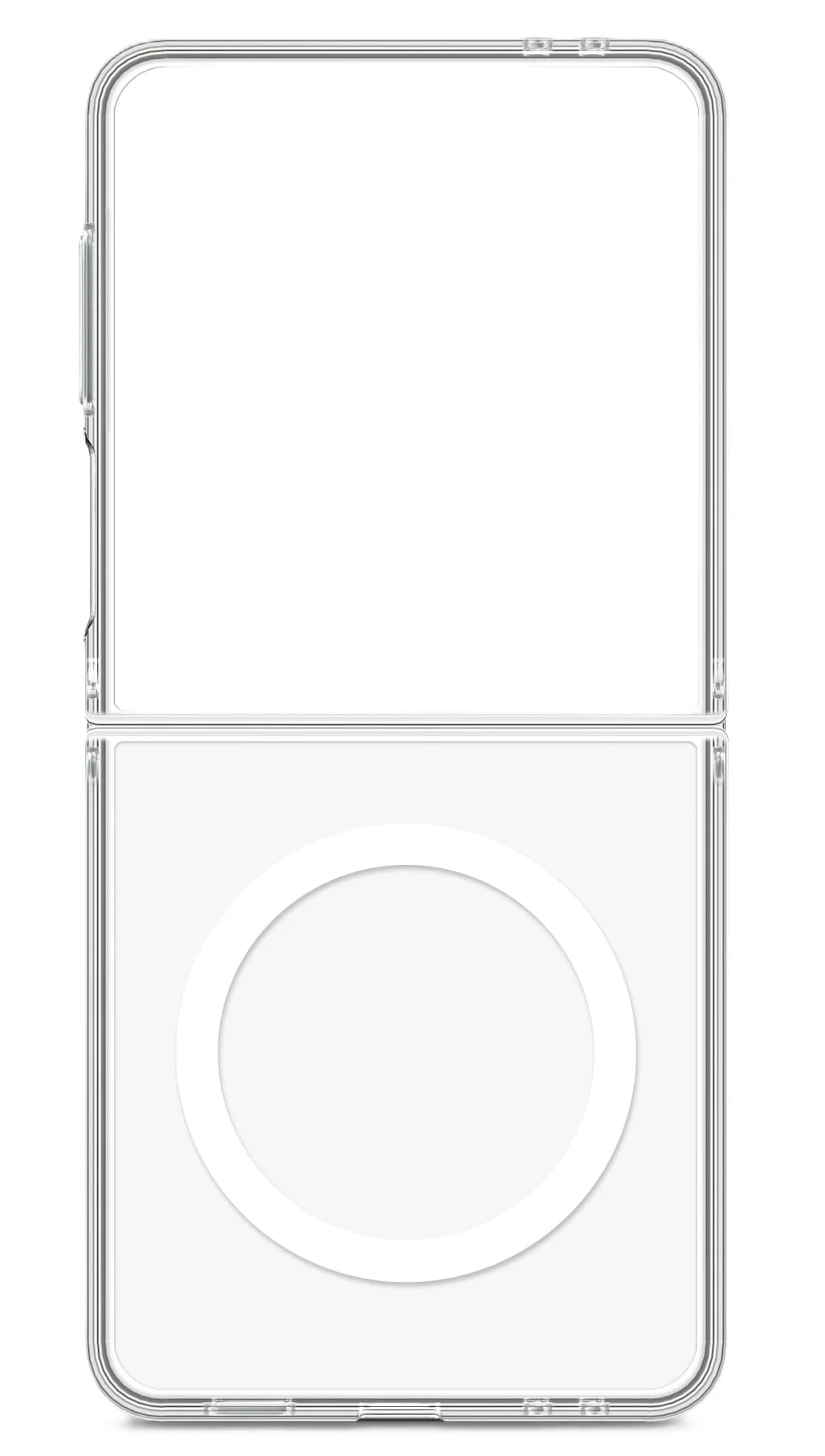 Чохол для Samsung Flip 7 (F766) Clear MagCase Transparent (ARM88135) ArmorStandart - Фото 1