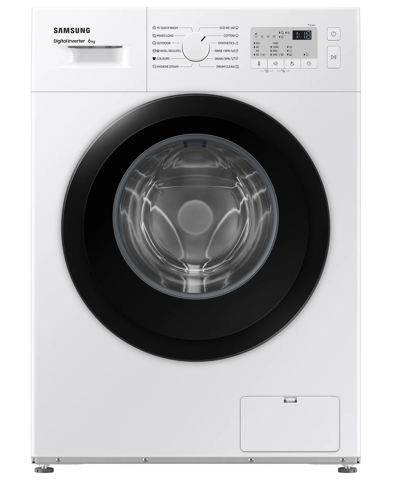Пральна машина Slim SAMSUNG WW60A3120BH/LE (2025) - Фото 1 Пральна машина Slim SAMSUNG WW60A3120BH/LE (2025) - Фото 1
