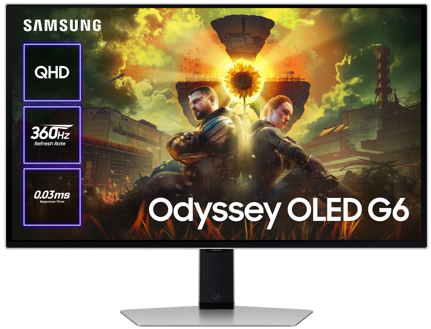 Монітор 27" Samsung Odyssey OLED G6 LS27DG600SIXUA - samsungshop.com.ua