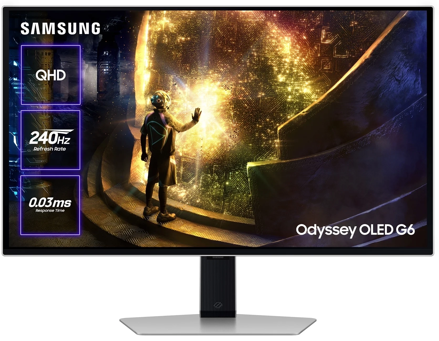 Монітор 27" Samsung Odyssey OLED G6 LS27DG612SIXUA - Фото 1
