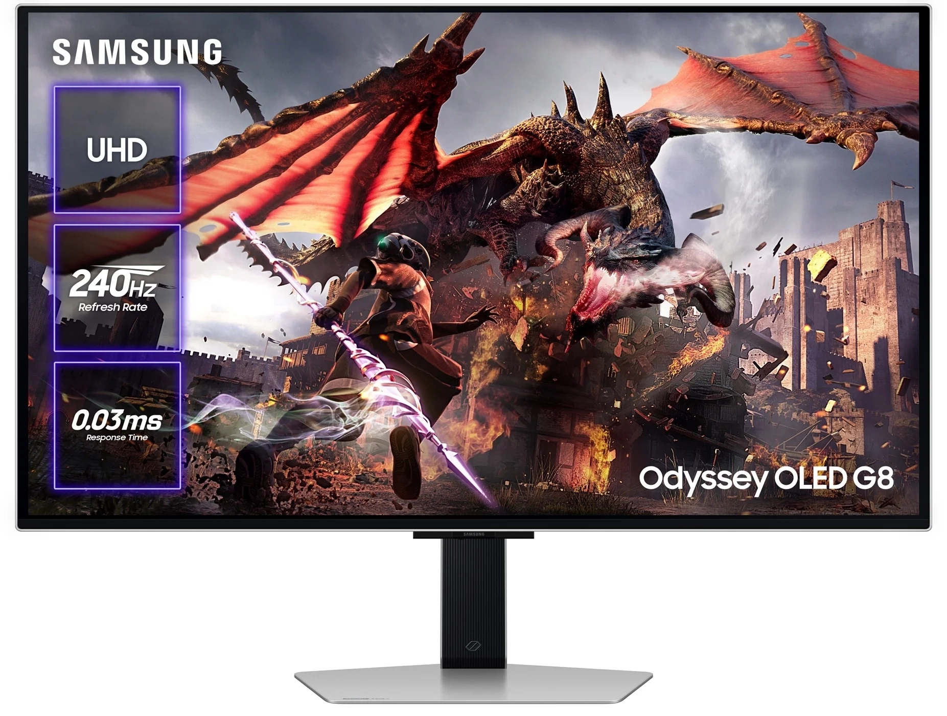 Монитор 32" Samsung Odyssey OLED G8 LS32DG800SZXUA - Фото 1 Монитор 32" Samsung Odyssey OLED G8 LS32DG800SZXUA - Фото 1