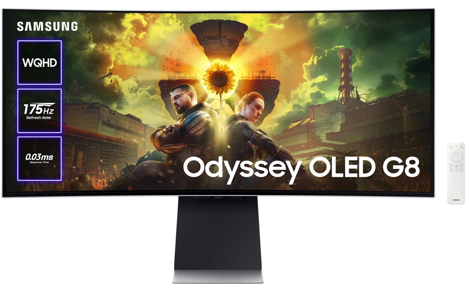 Монітор 34" Samsung Odyssey OLED G8 LS34DG852SZXUA - samsungshop.com.ua
