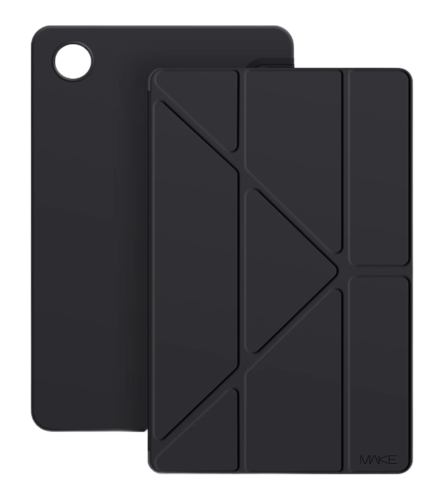 Чехол для Samsung Tab A11+/A9+ (SM-X230/X236) Origami Black (MTCO-STA11PBK) МАКЕ - Фото 1