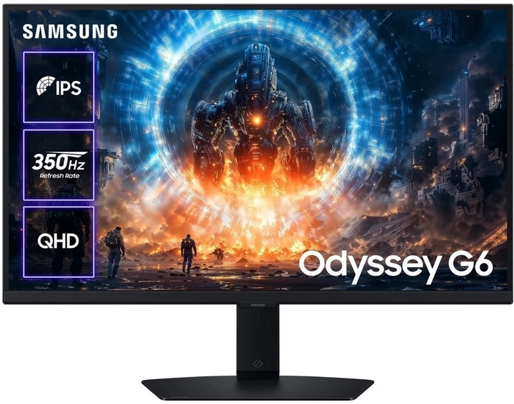 Монитор 27" Samsung Odyssey G6 LS27FG606EIXUA - Фото 1 Монитор 27" Samsung Odyssey G6 LS27FG606EIXUA - Фото 1