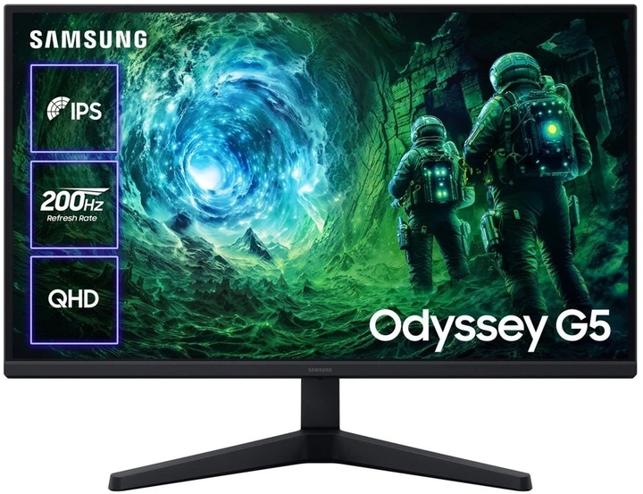 Монитор 27" Samsung Odyssey G5 LS27FG532EIXUA - Фото 1 Монитор 27" Samsung Odyssey G5 LS27FG532EIXUA - Фото 1