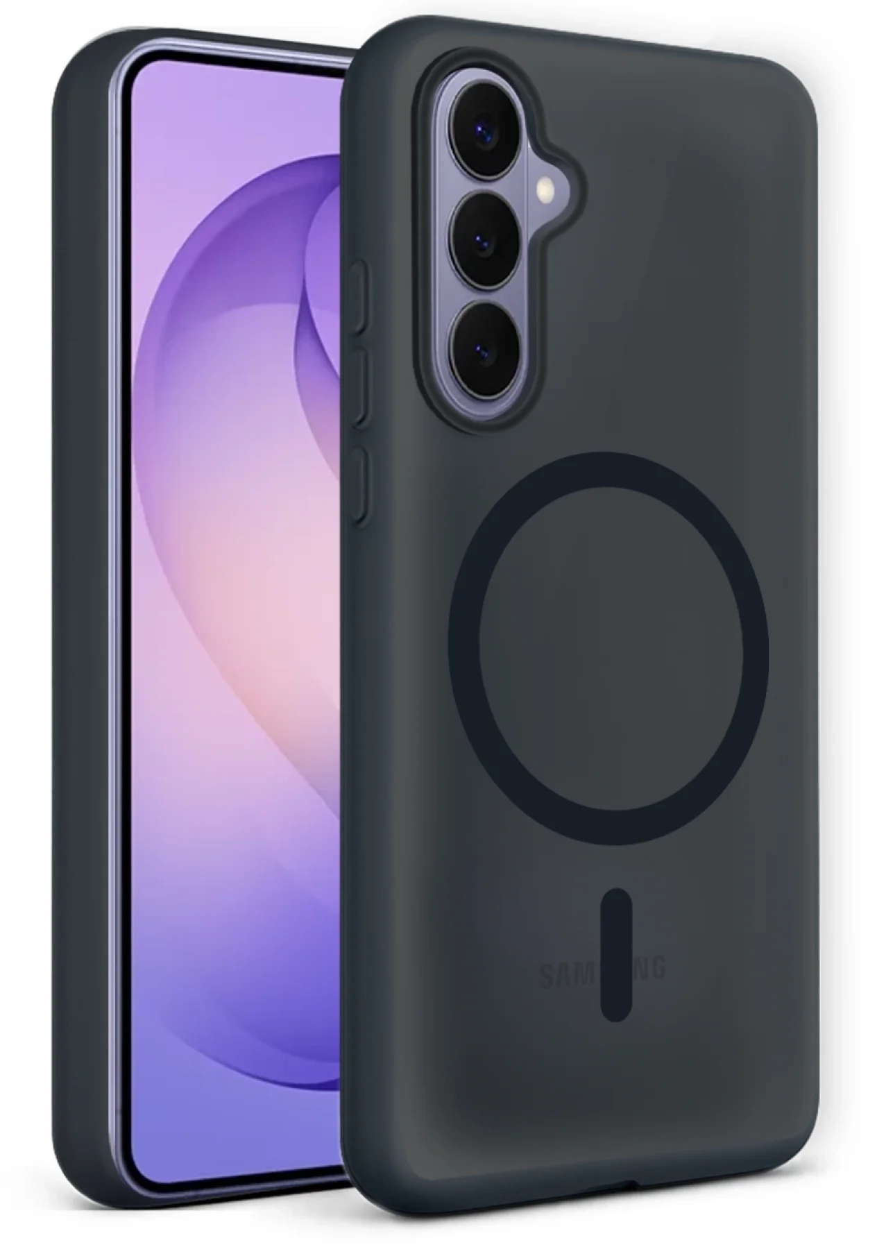 Чехол для Samsung S26 Plus (S947) Silicone Aura Magnet Black (MCLAM-SS26PBK) MAKE - Фото 1 Чехол для Samsung S26 Plus (S947) Silicone Aura Magnet Black (MCLAM-SS26PBK) MAKE - Фото 1
