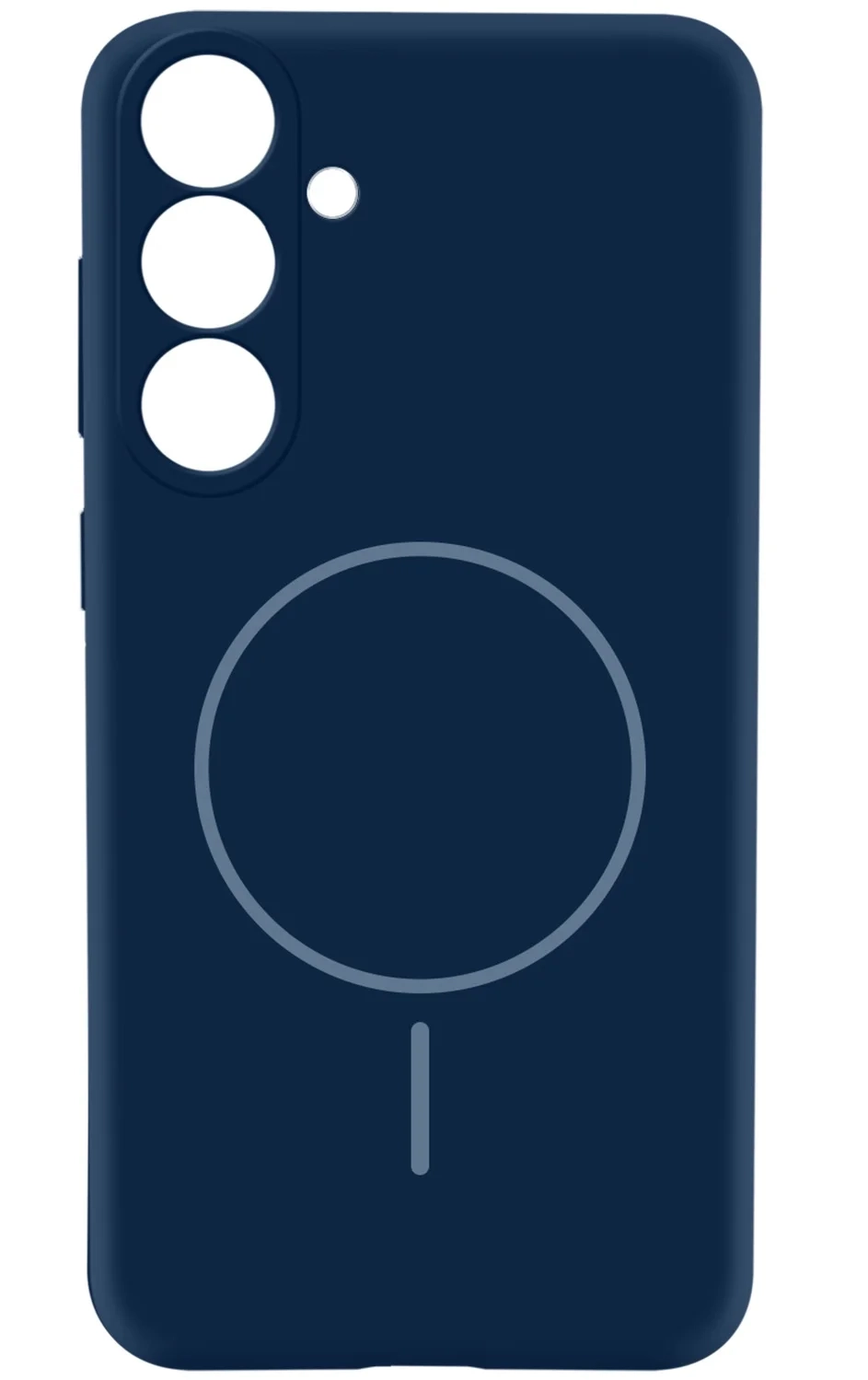 Чохол для Samsung S26 Plus (S947) Silicone Solo Navy (MCSO-SS26PNV) MAKE - Фото 1