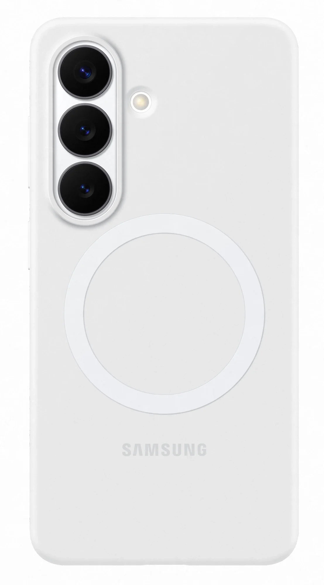 Чохол для Samsung S26 (S942) Silicone Magnet White (EF-ES942CWEGWW) Samsung - Фото 1
