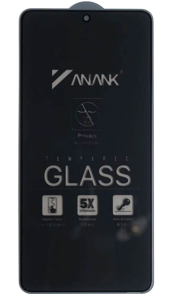 Защитное стекло для моб. Samsung S26 Ultra (S948) 3D Privacy 5X Reinforced (6975593908108) Anank - Фото 1