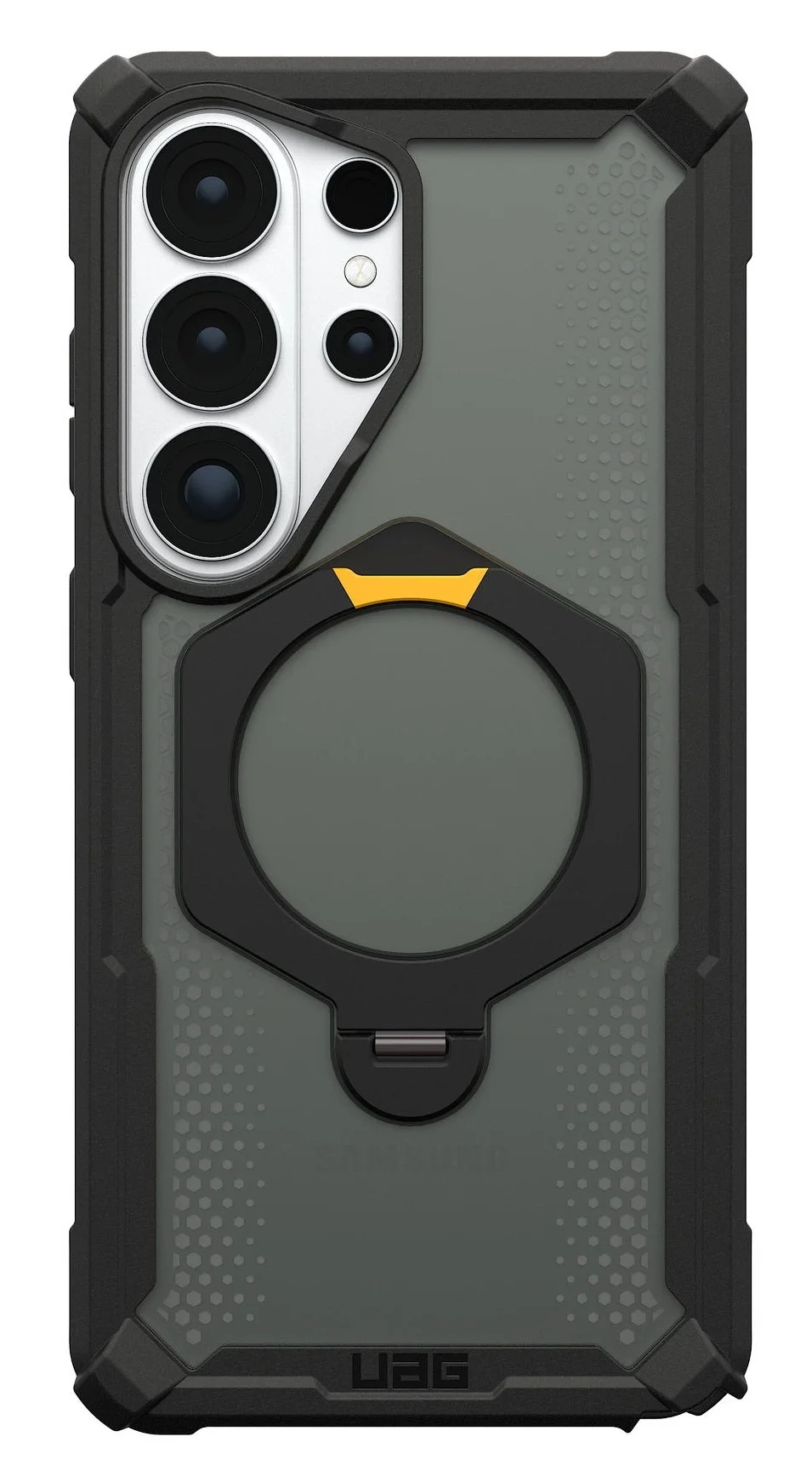 Чохол для Samsung S26 Ultra (S948) Plasma XTE 360 with Magnet Black/Pop Heritage Yellow (214525114040) UAG - Фото 1 Чохол для Samsung S26 Ultra (S948) Plasma XTE 360 with Magnet Black/Pop Heritage Yellow (214525114040) UAG - Фото 1