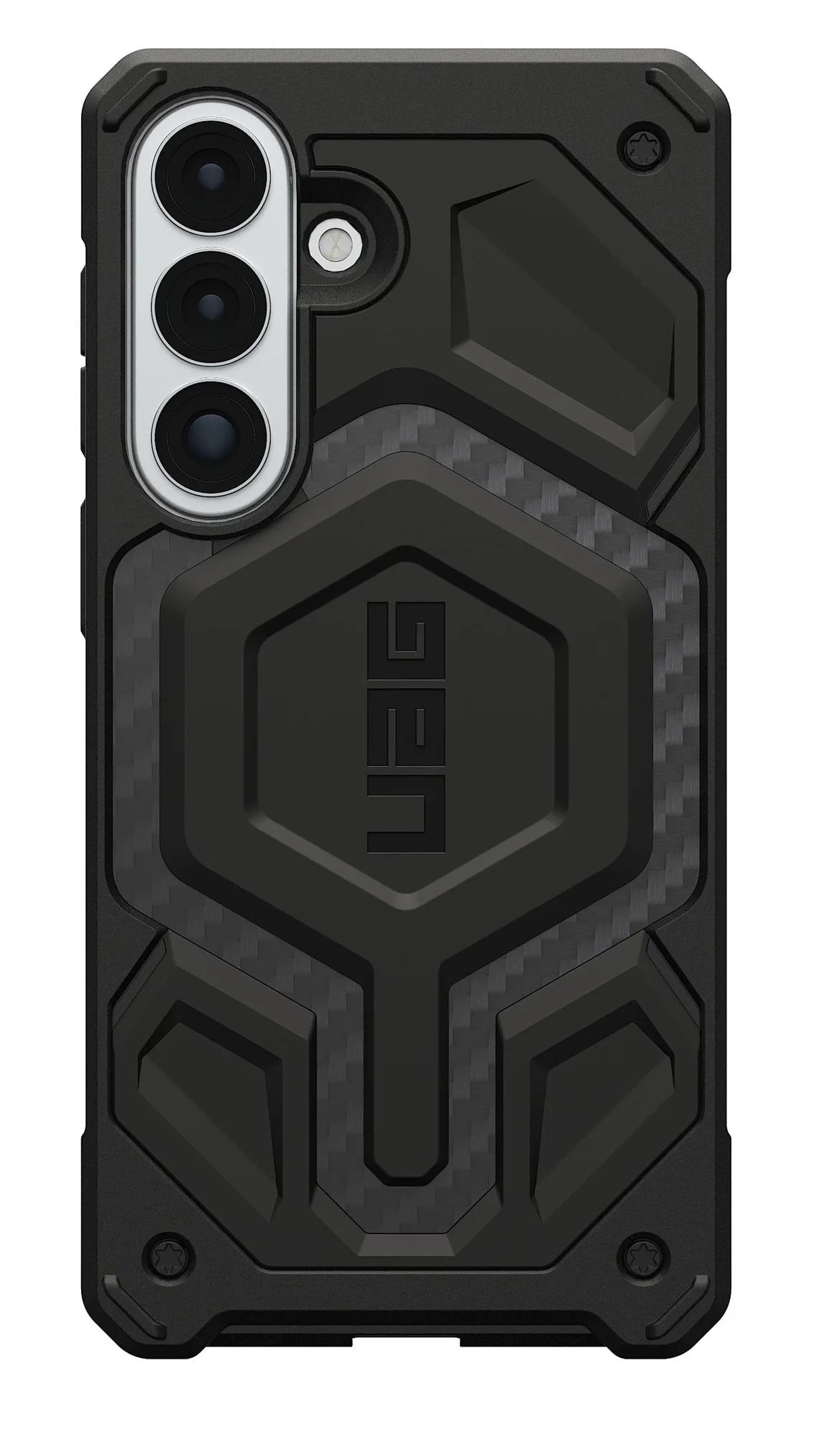 Чохол для Samsung S26+ (S947) Monarch Pro with Magnet Carbon Fiber (214514114242) UAG - Фото 1