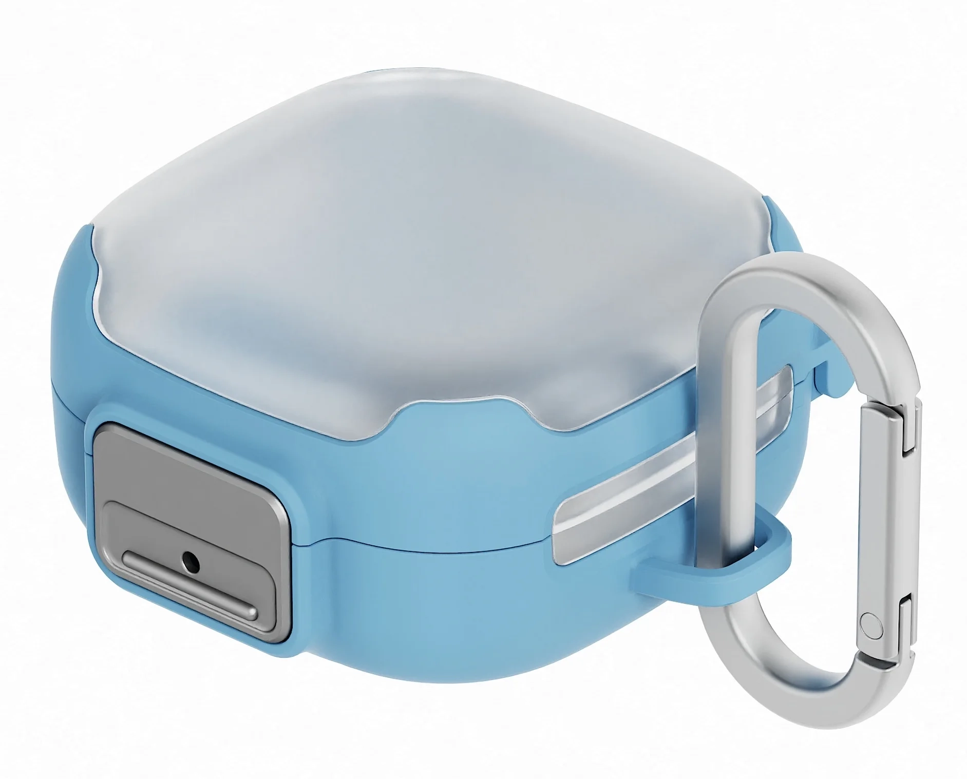 Чохол для Samsung Galaxy Buds4/4Pro Clip Case with Carabiner Sky Blue (GP-FPR640HIBCW) SMAPP - Фото 1 Чохол для Samsung Galaxy Buds4/4Pro Clip Case with Carabiner Sky Blue (GP-FPR640HIBCW) SMAPP - Фото 1