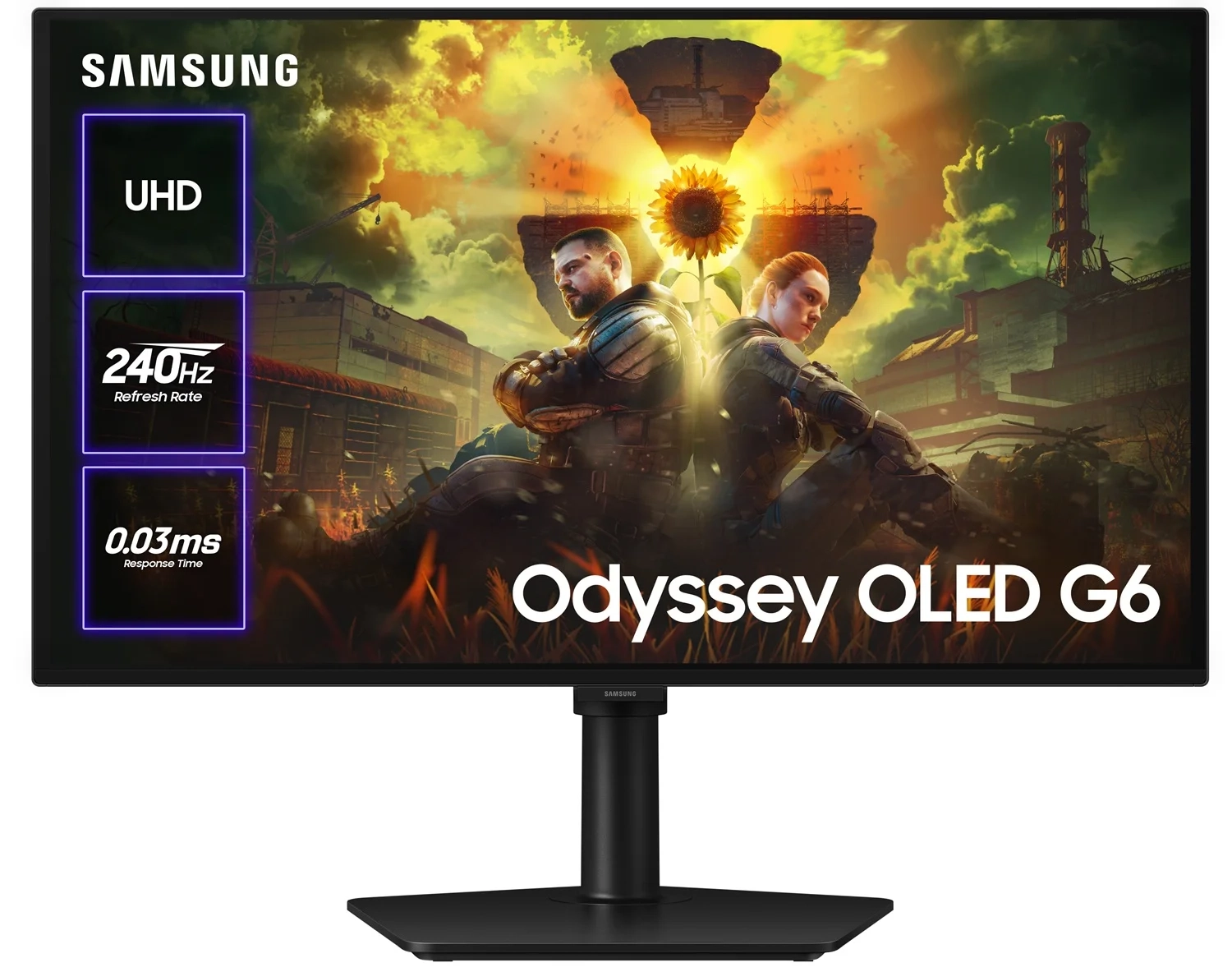 Монітор 27" Samsung Odyssey OLED G6 LS27HG610SIXUA - samsungshop.com.ua