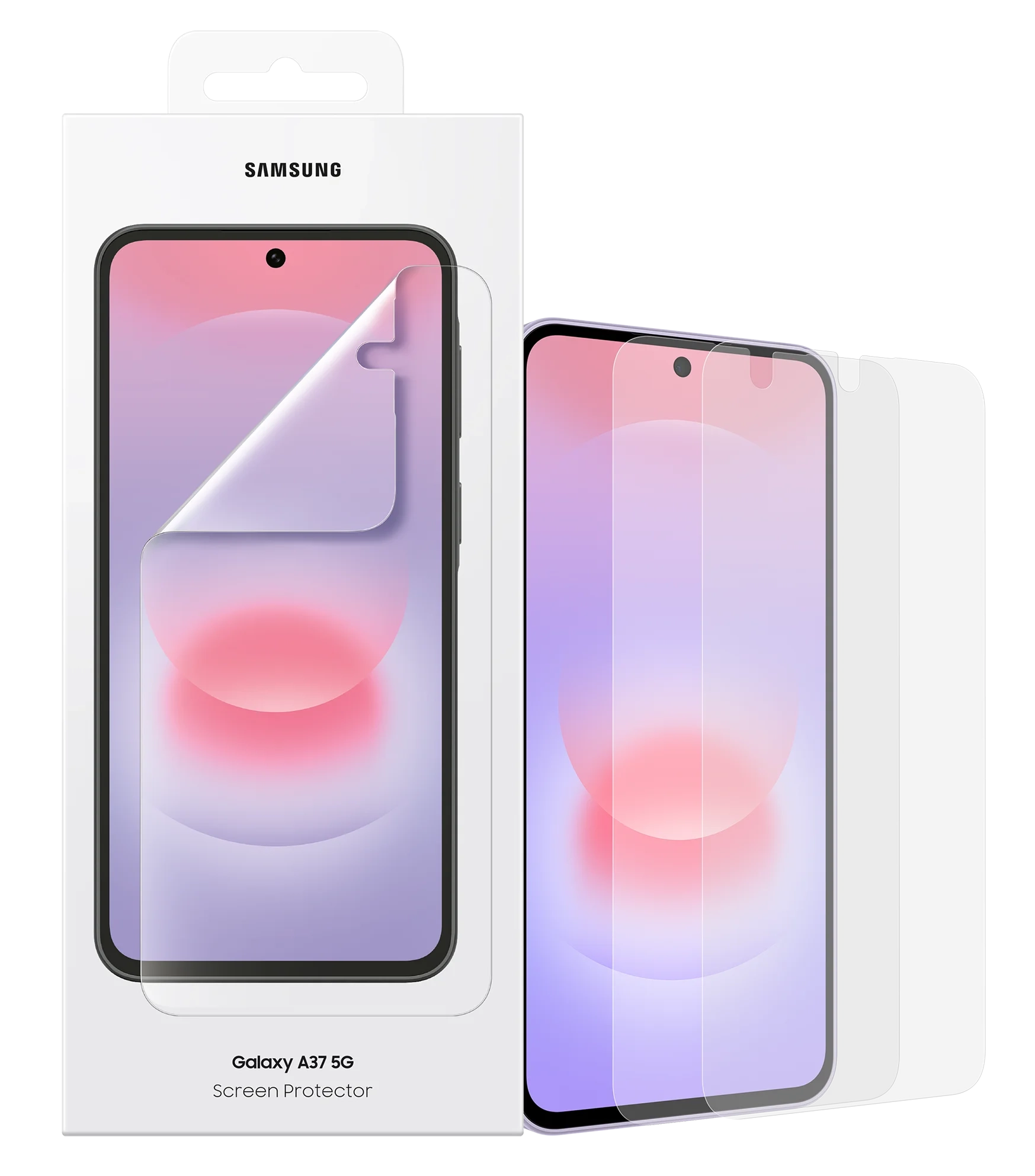 Защитная пленка для моб. Samsung A37 (A376) Screen Protector Transparent (EF-UA376CTEGWW) Samsung - Фото 1