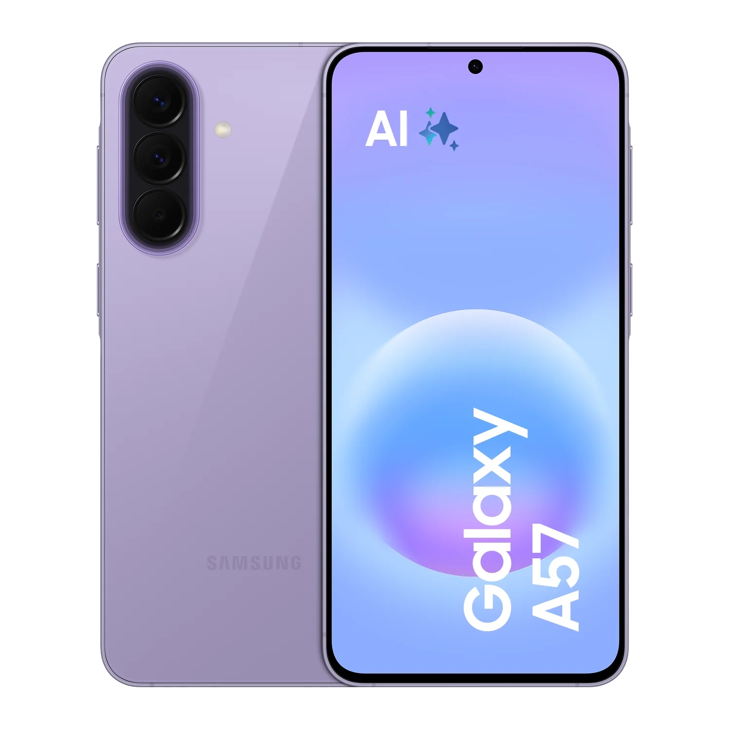 Смартфон Samsung Galaxy A57 5G SM-A576 8GB/256GB Awesome Lilac - Фото 1