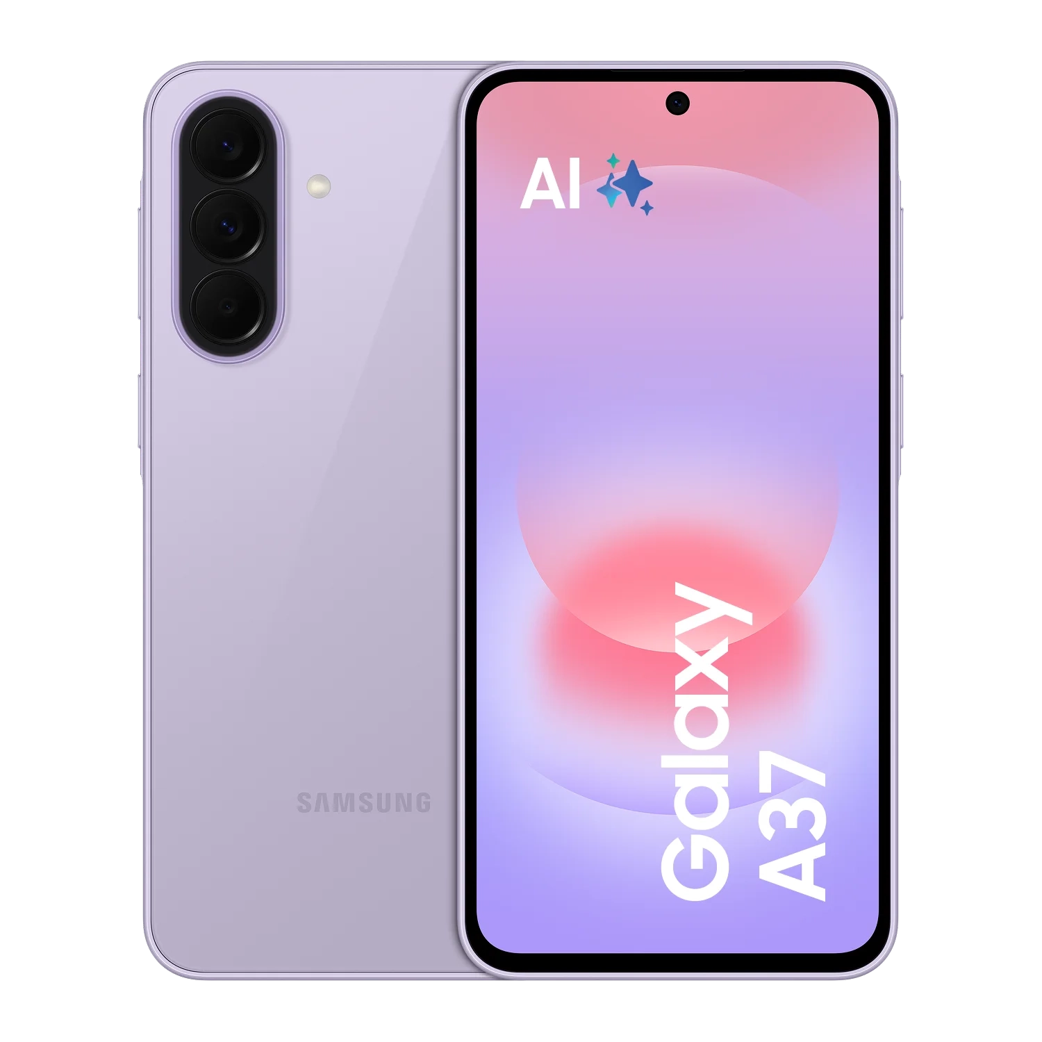 Смартфон Samsung Galaxy A37 5G SM-A376 8GB/256GB Awesome Lavender - Фото 1