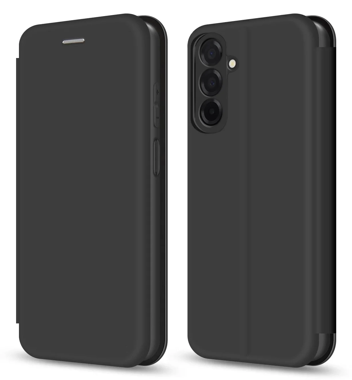 Чехол для Samsung A27 (A276) Flip Black (MCP-SA27BK) MAKE - Фото 1