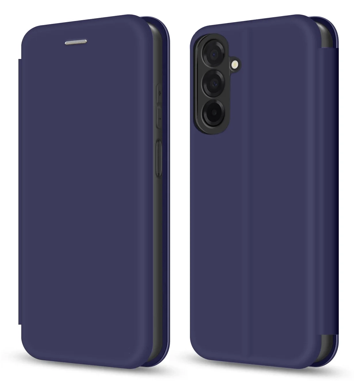 Чехол для Samsung A27 (A276) Flip Blue (MCP-SA27BL) MAKE - Фото 1
