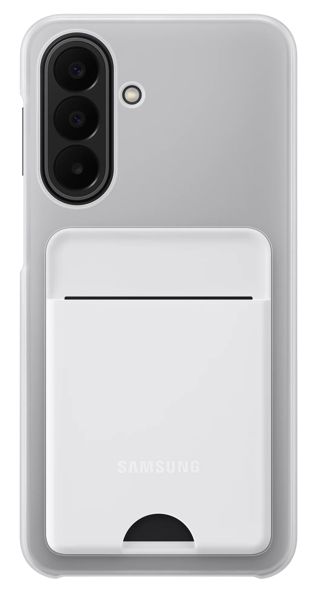 Чехол для Samsung A27 (A276) Card Slot Light Gray (EF-OA276TJEGWW) Samsung - Фото 1