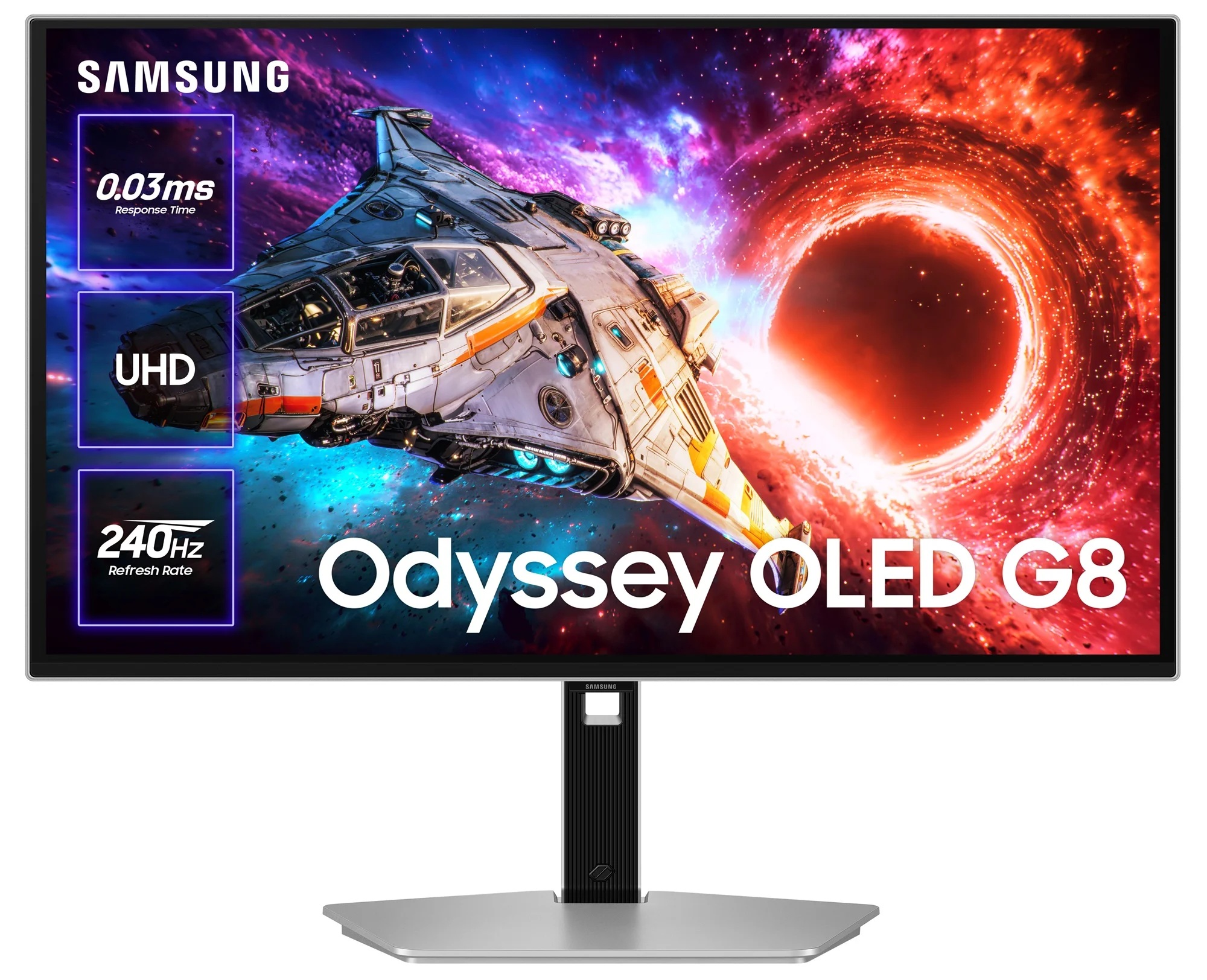 Монитор 32" игровой Samsung Odyssey OLED G8 LS32HG802SIXUA Монитор 32" игровой Samsung Odyssey OLED G8 LS32HG802SIXUA - samsungshop.com.ua