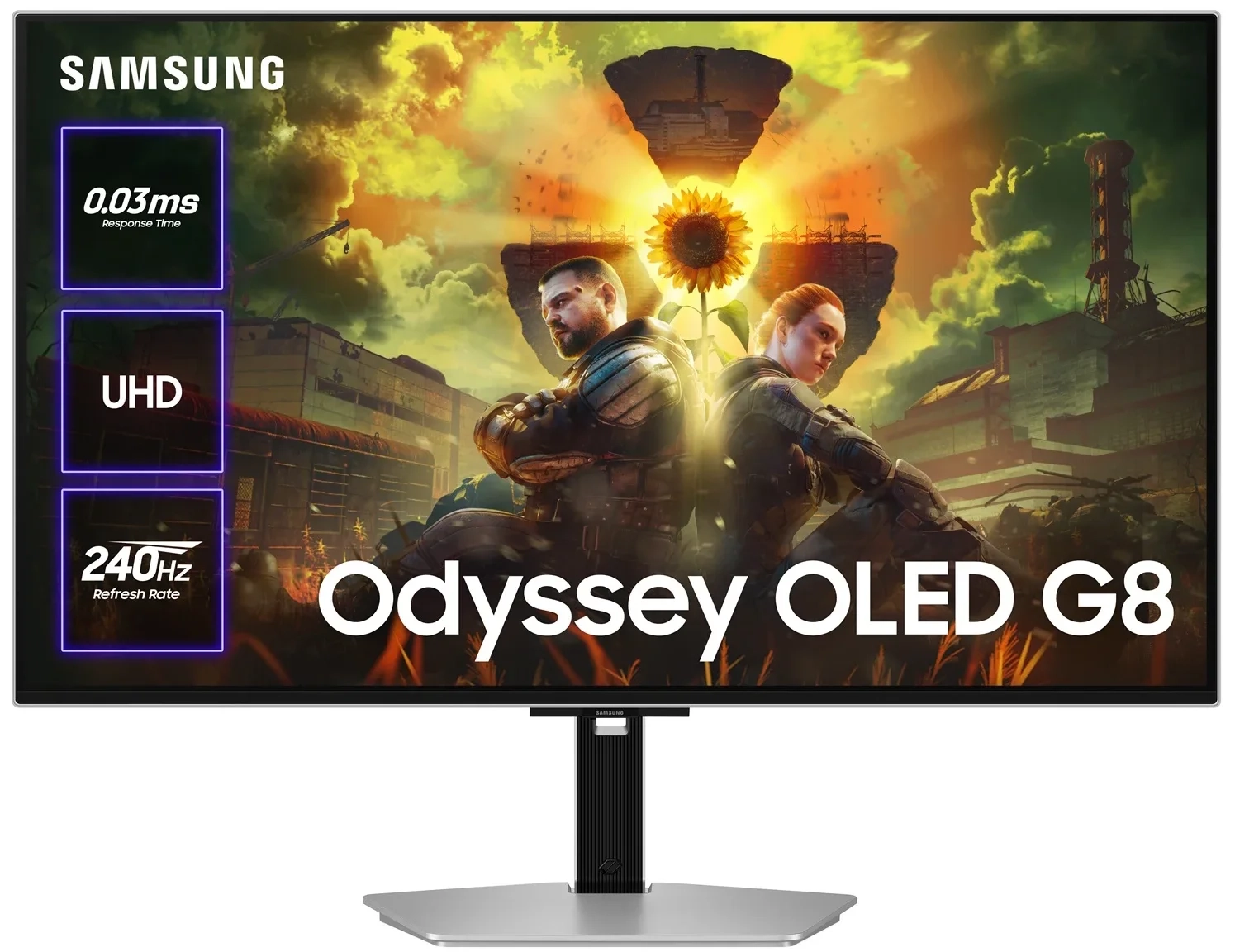Монітор 32" ігровий Samsung Odyssey OLED G8 LS32HG802SIXUA - samsungshop.com.ua
