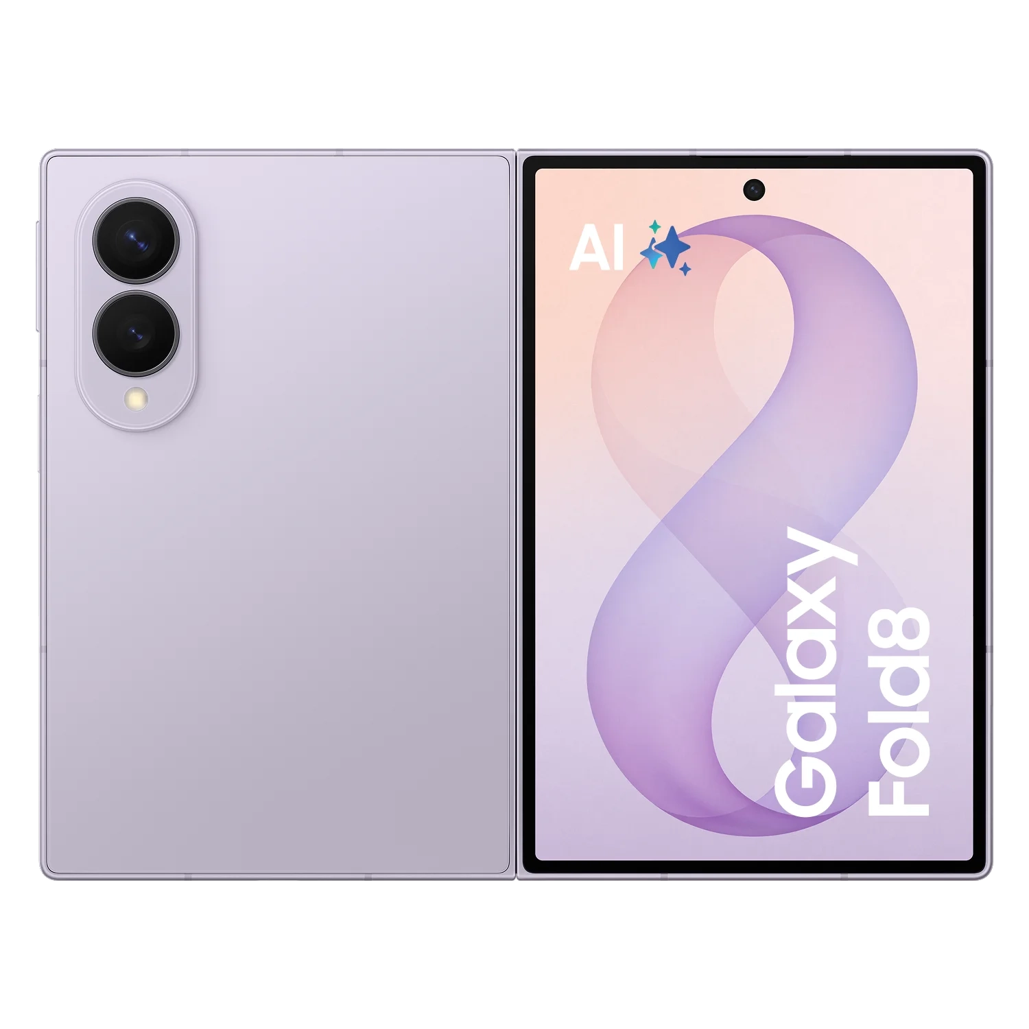 Смартфон Samsung Galaxy Fold 8 F971B 12GB/512GB Lavender - Фото 1