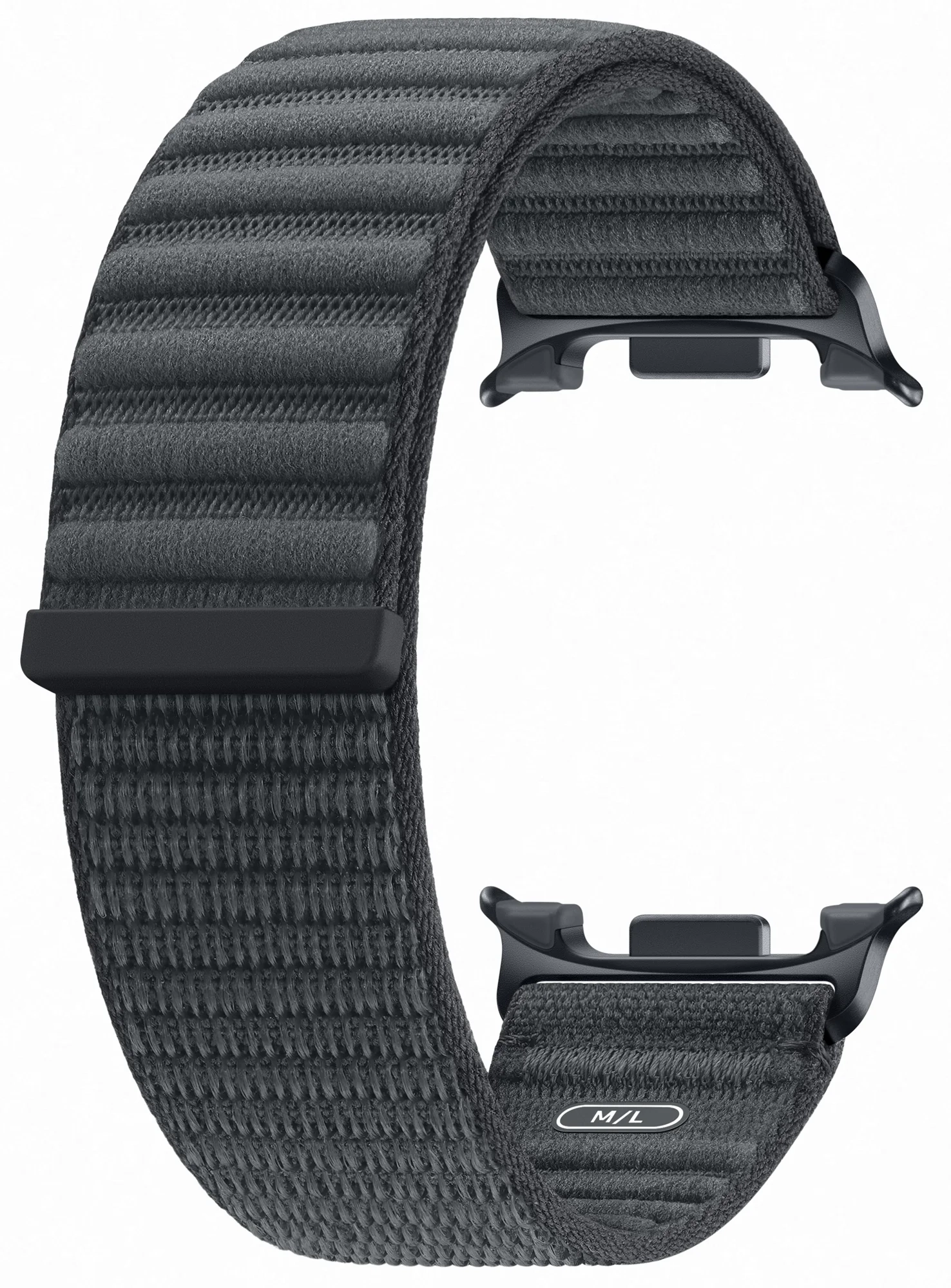 Ремешок для Samsung Galaxy Watch 9 Fabric Band (M/L) Black (ET-SVL33LKEGEU) Samsung - Фото 1