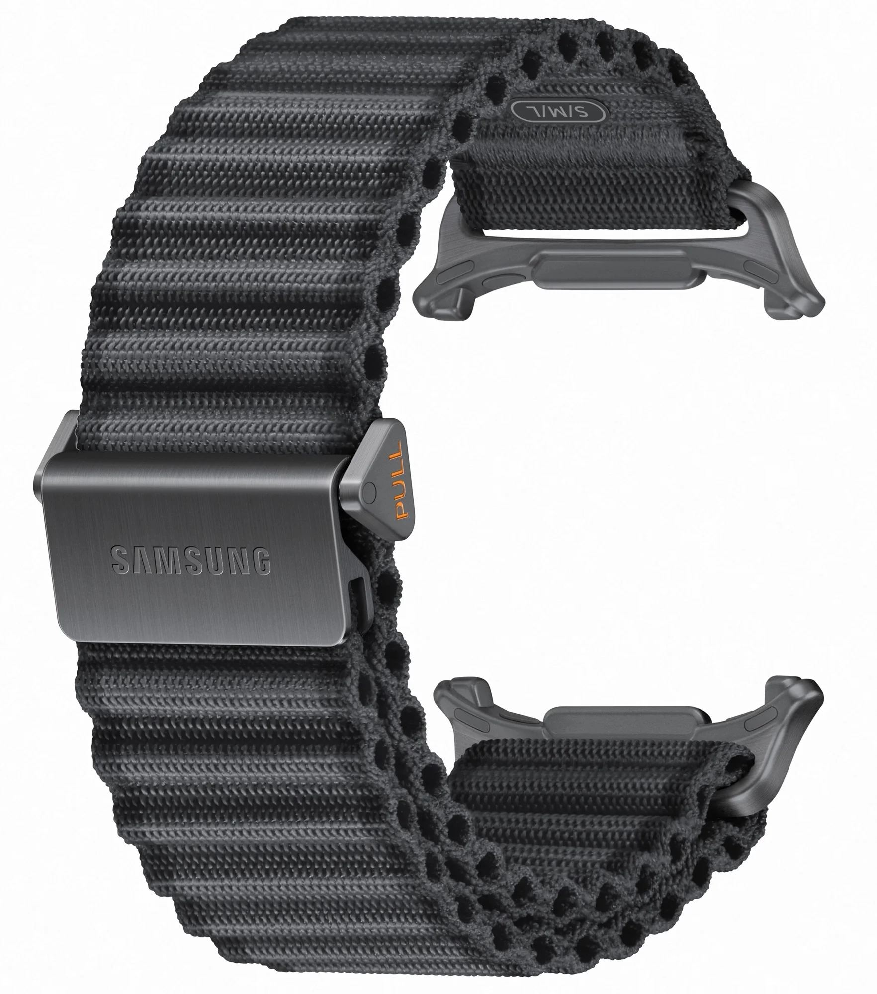 Ремешок для Samsung Galaxy Watch Ultra 2 Trail Band Black (ET-SVL70MKEGEU) Samsung - Фото 1