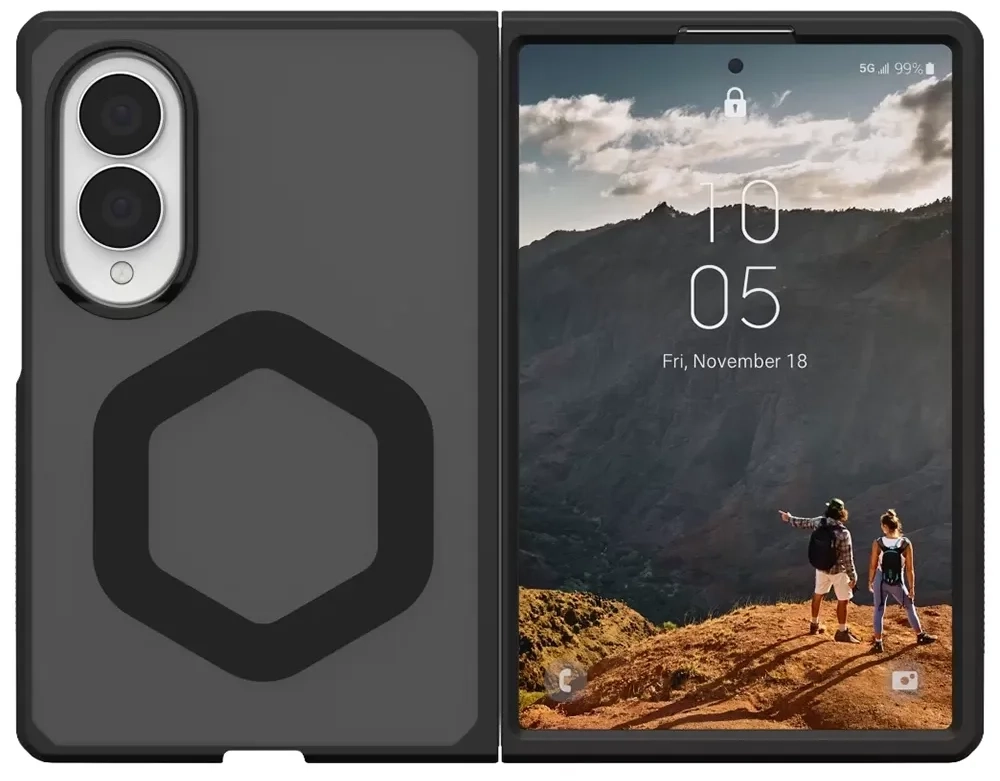 Чехол для Samsung Fold 8 (F971B) Mouve with Magnet Ash (214562113131) UAG Чехол для Samsung Fold 8 (F971B) Mouve with Magnet Ash (214562113131) UAG - samsungshop.com.ua