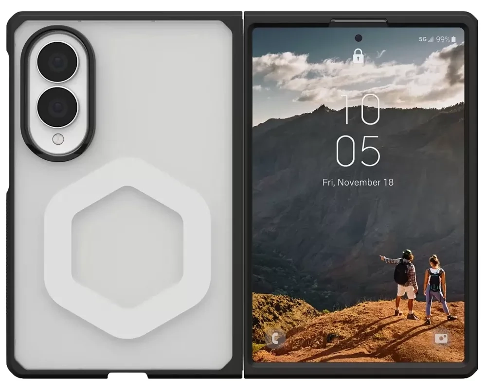 Чехол для Samsung Fold 8 (F971B) Mouve with Magnet Ice (214562114343) UAG Чехол для Samsung Fold 8 (F971B) Mouve with Magnet Ice (214562114343) UAG - samsungshop.com.ua
